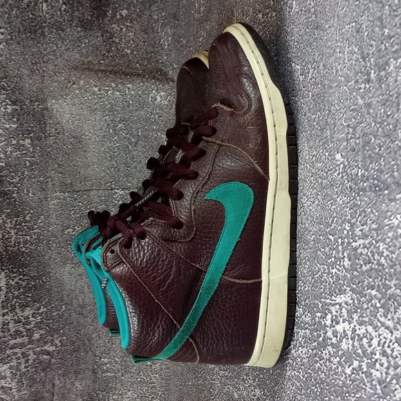 Nike Dunk Premium SB Deep Burgundy/Aquamarine 313171 601 Size 9 - Picture 1 of 12